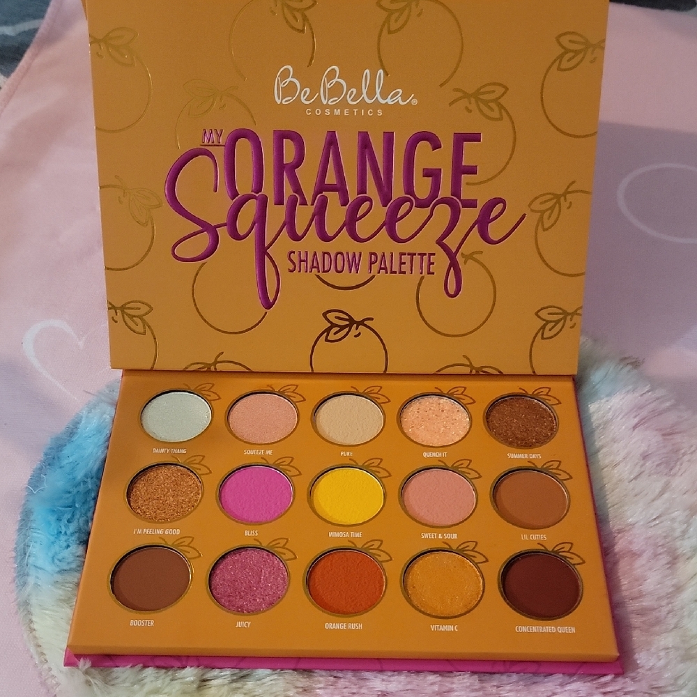 Orange Squeeze BE BELLA COSMETICS Shadow Palette